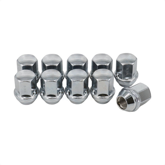 Écrou de roue chromé Duplex renflement gland 7/8 "HEX 9/16" X18 (paquet de 10) pour Dodge