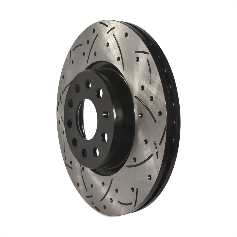 Rotor de frein à disque avant, pour Volkswagen Jetta Tiguan Passat Audi Golf Taos GTI A3