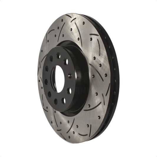 Rotor de frein à disque avant, pour Volkswagen Jetta Tiguan Passat Audi Golf Taos GTI A3