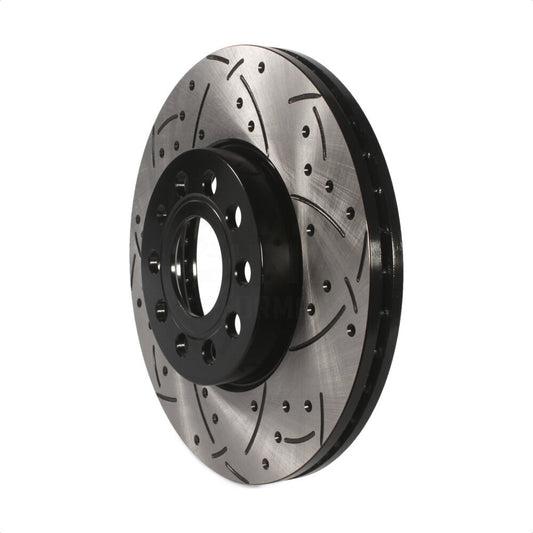 Rotor de frein à disque avant, pour Volkswagen Jetta Golf SportWagen Taos Beetle Audi A3