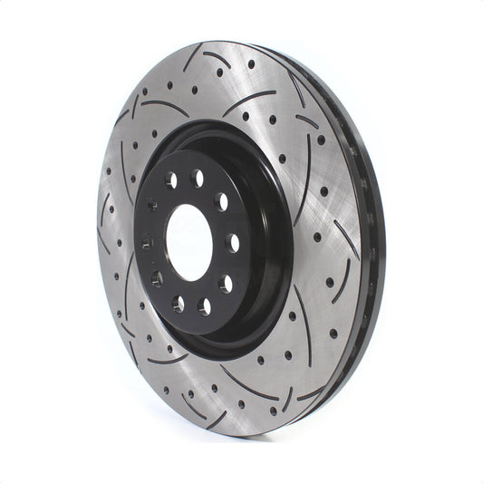 Rotor de frein à disque avant, pour Volkswagen Tiguan Jetta Audi Q3 GTI Golf R A3 Quattr