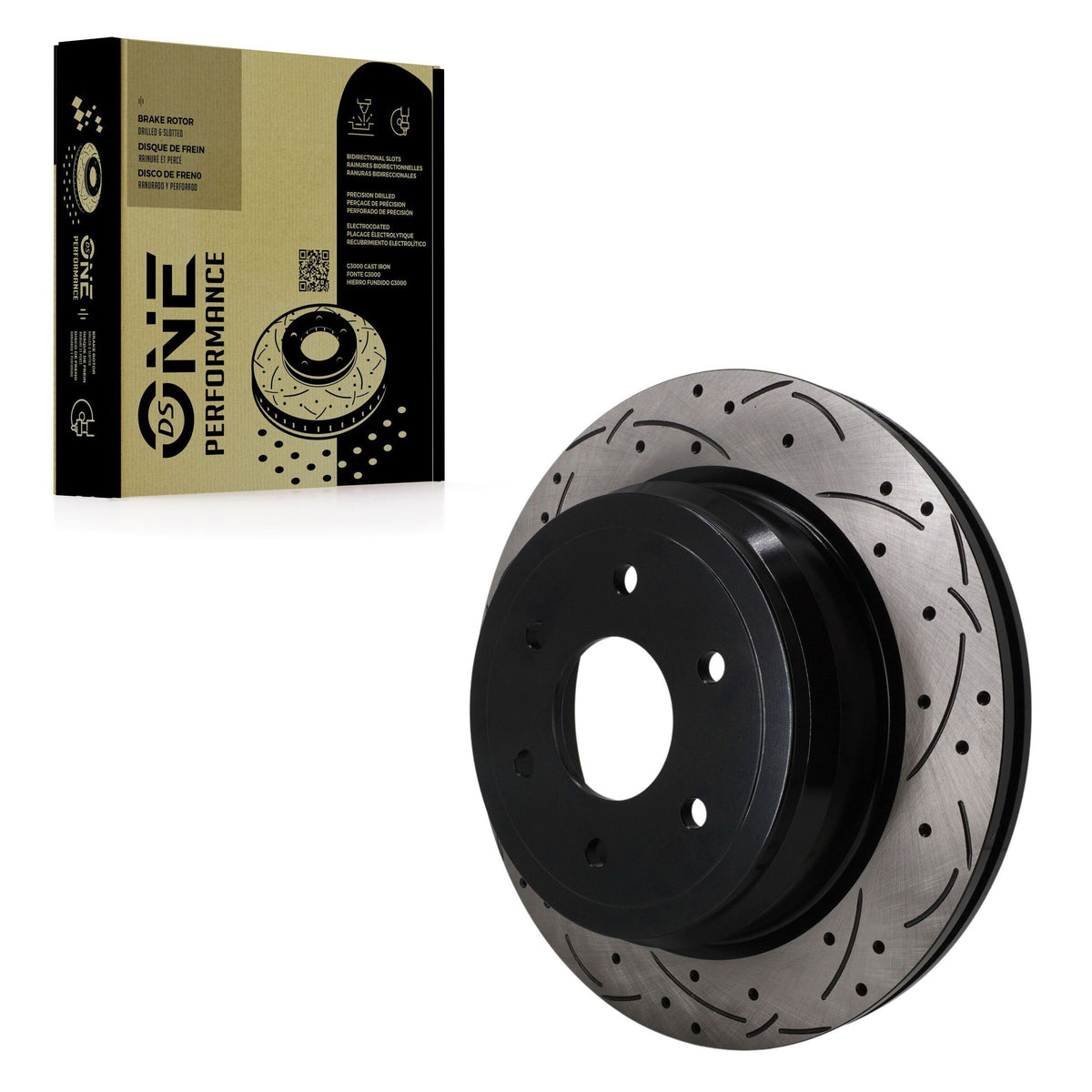 Rotor de frein à disque percé à fente (1 pièce seulement) pour Nissan TITAN XD