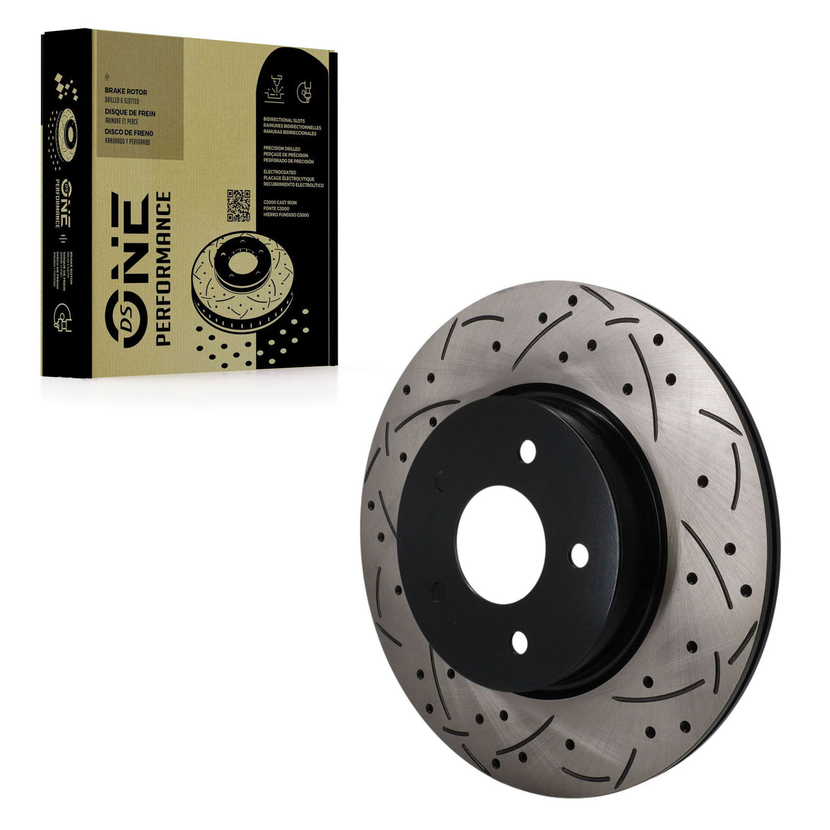 Rotor de frein à disque percé à fente (1 pièce seulement) pour INFINITI QX50