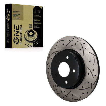 Rotor de frein à disque percé à fente (1 pièce seulement) pour INFINITI QX50