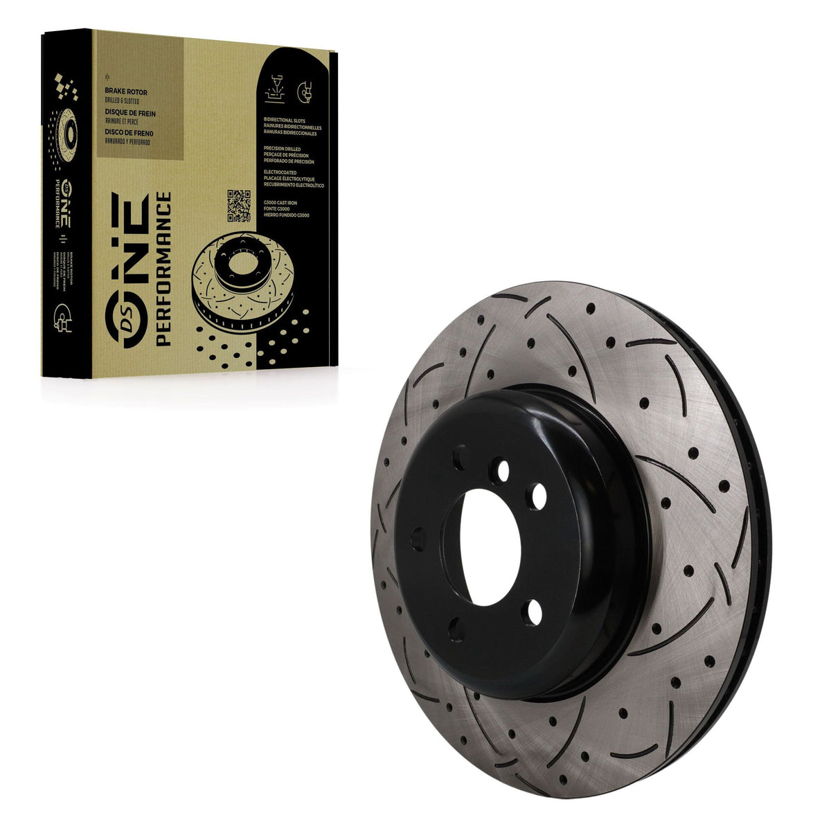 Rotor de frein à disque percé à fente (1 pièce seulement) pour BMW 550i xDrive