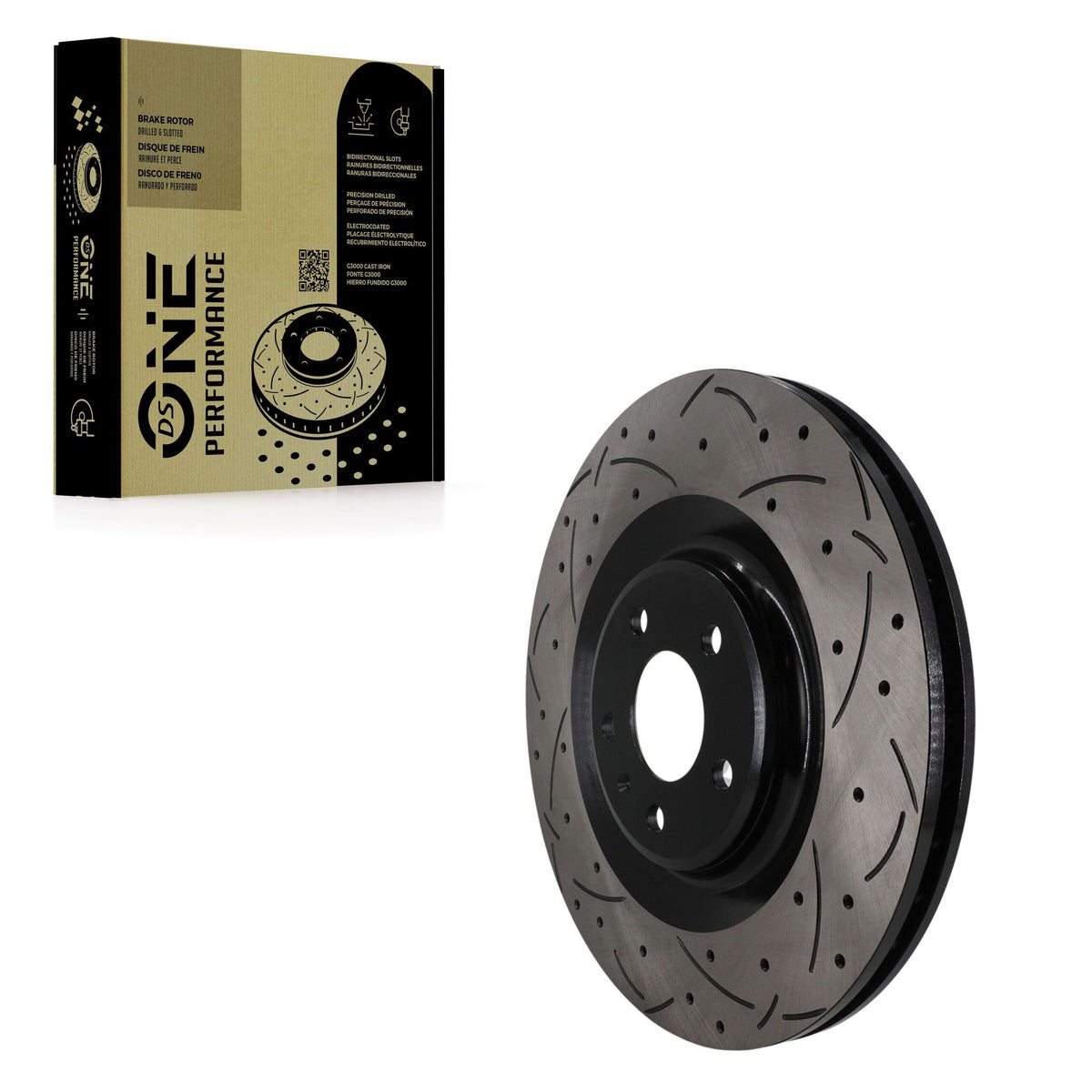 Rotor de frein à disque percé à fente (1 pièce seulement) pour Audi Q7 Q8 SQ8 S