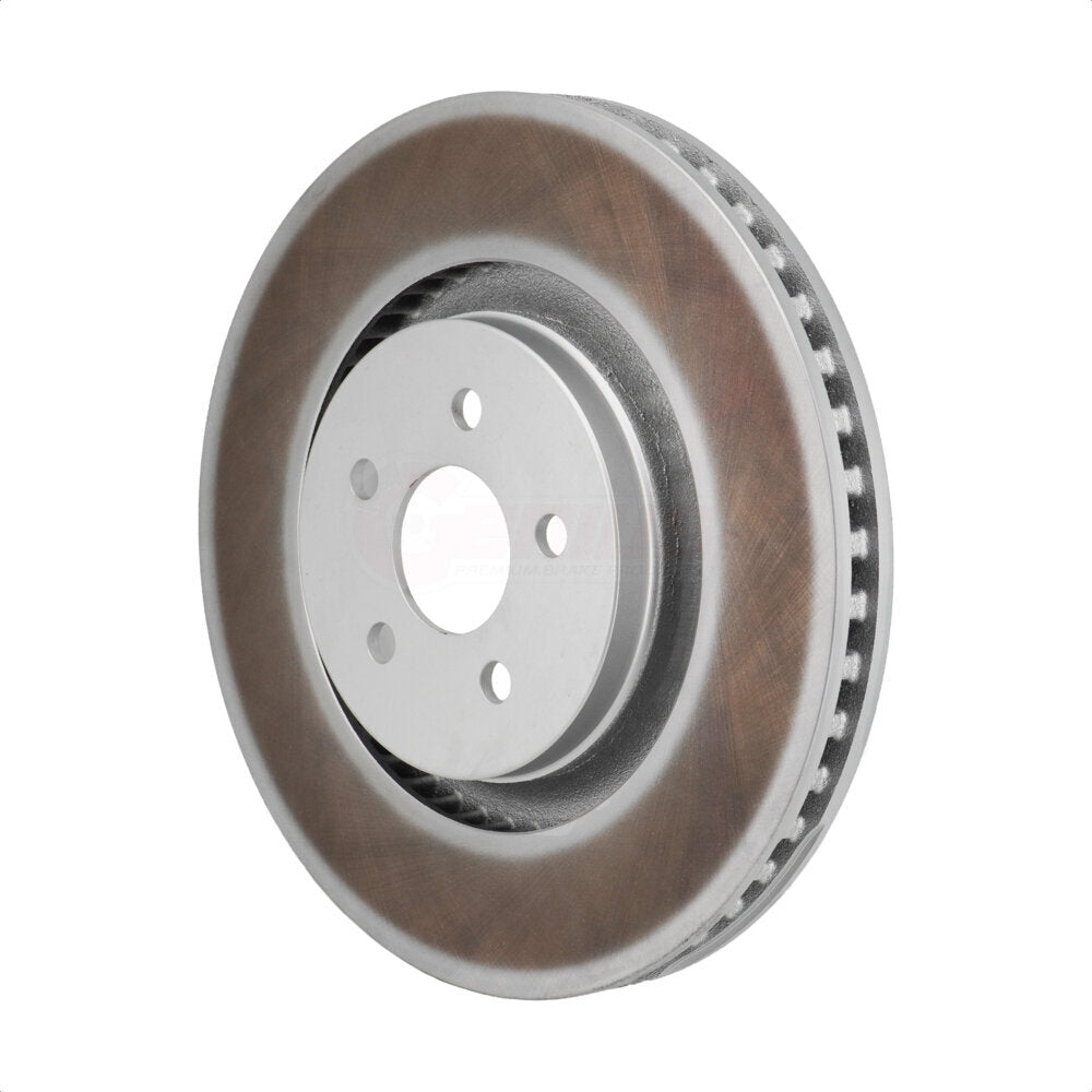 Rotor de frein à disque avant pour Ford Edge 2019-2024 2,7 L avec étriers peints en rouge