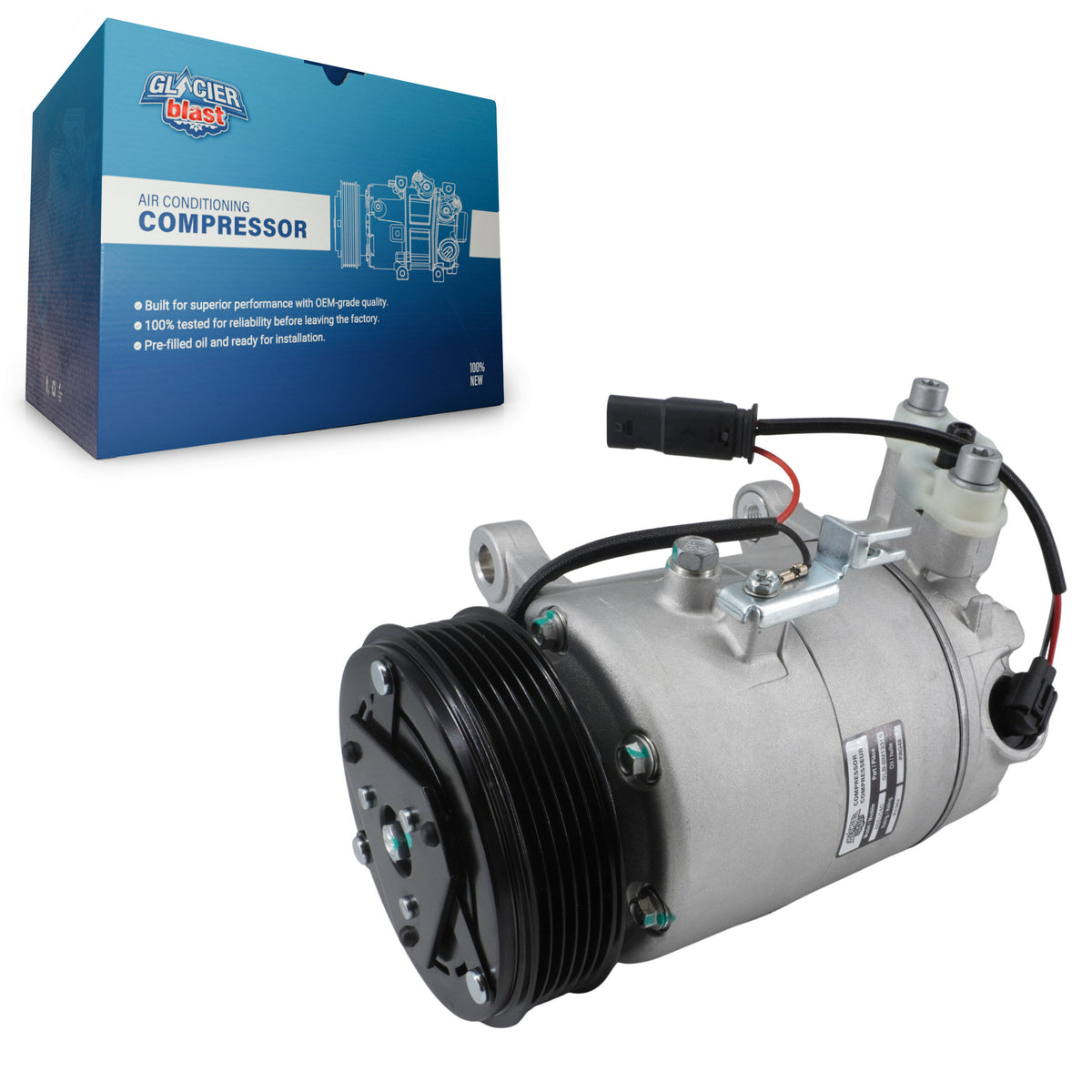 Climatiseur Compresseur AC avec embrayage pour Mini Cooper Clubman GLB-BM13318