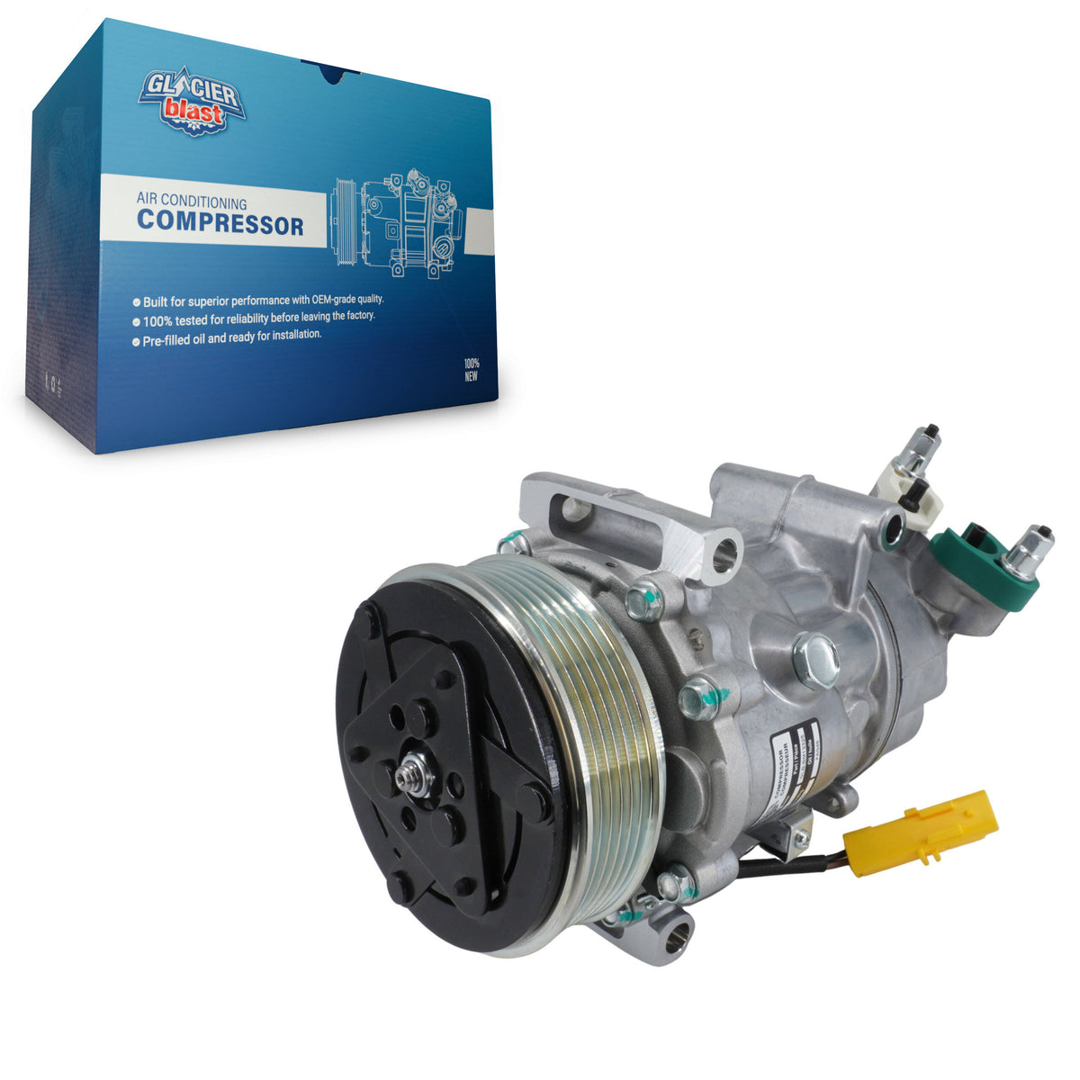 Climatiseur Compresseur AC avec embrayage pour Mini Cooper GLB-BM13325