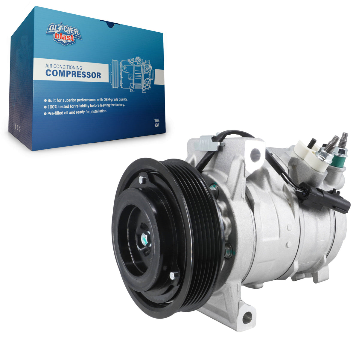 Climatiseur Compresseur AC avec embrayage pour Ram 2500 1500 3500 Dodge 5500 4500