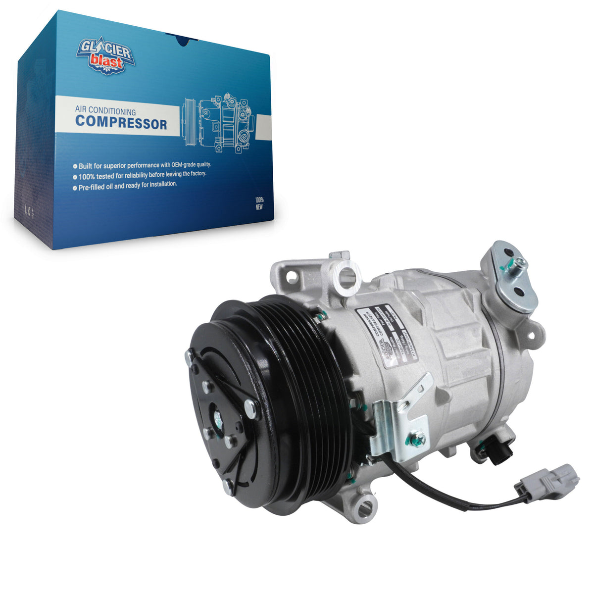Climatiseur Compresseur AC avec embrayage pour Jeep Cherokee Chrysler 200 2.4L