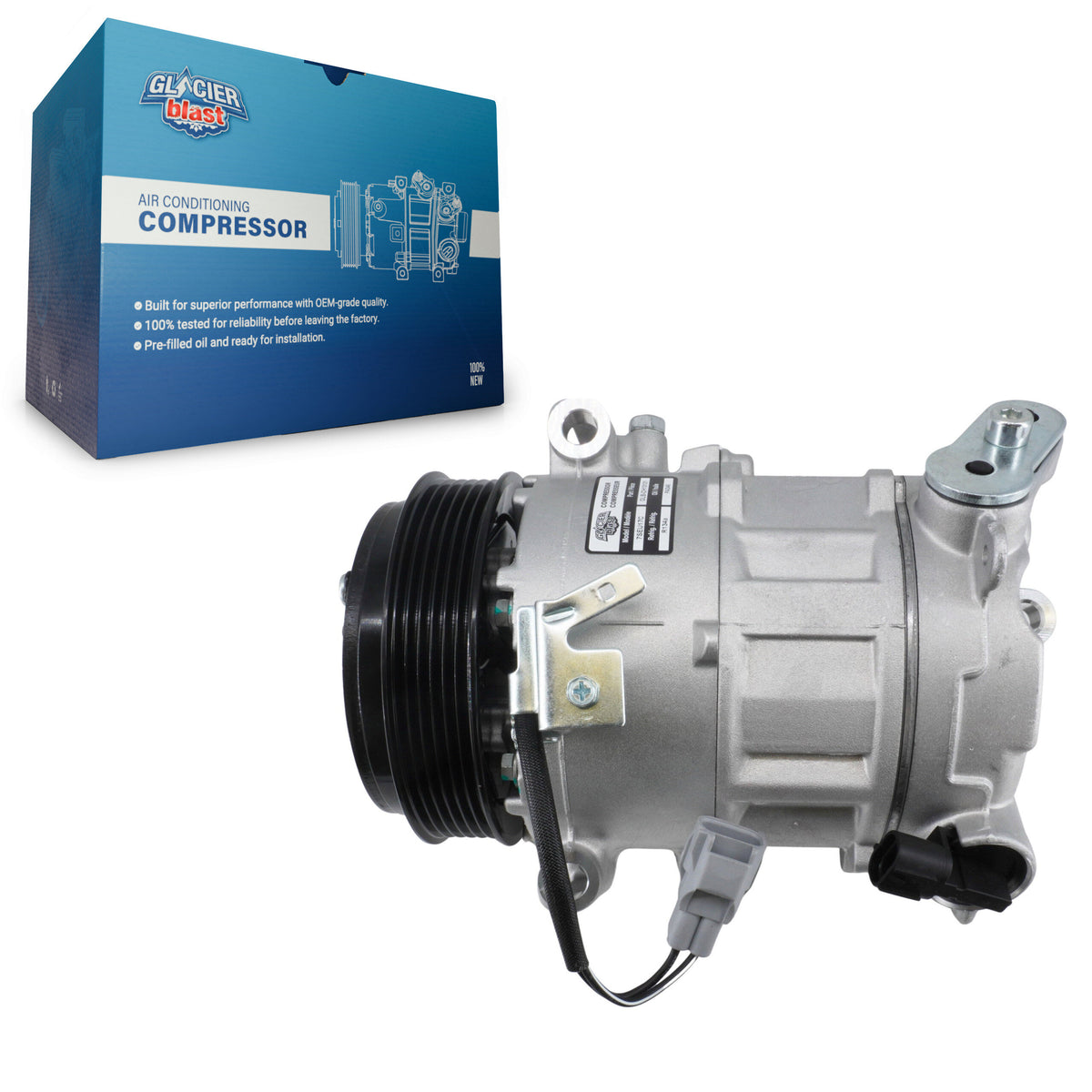 Climatiseur Compresseur AC avec embrayage pour Jeep Cherokee Chrysler 200