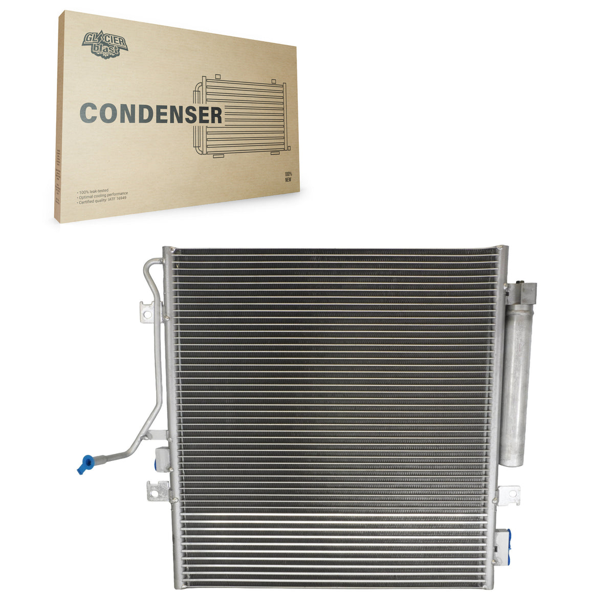 Climatiseur AC Condenseur pour Jeep Liberty Dodge Nitro GLB-CH3683