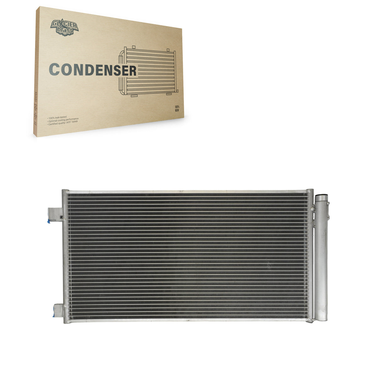 Condenseur AC pour Jeep Compass Renegade Ram ProMaster City Fiat 500X GLB-CH4921