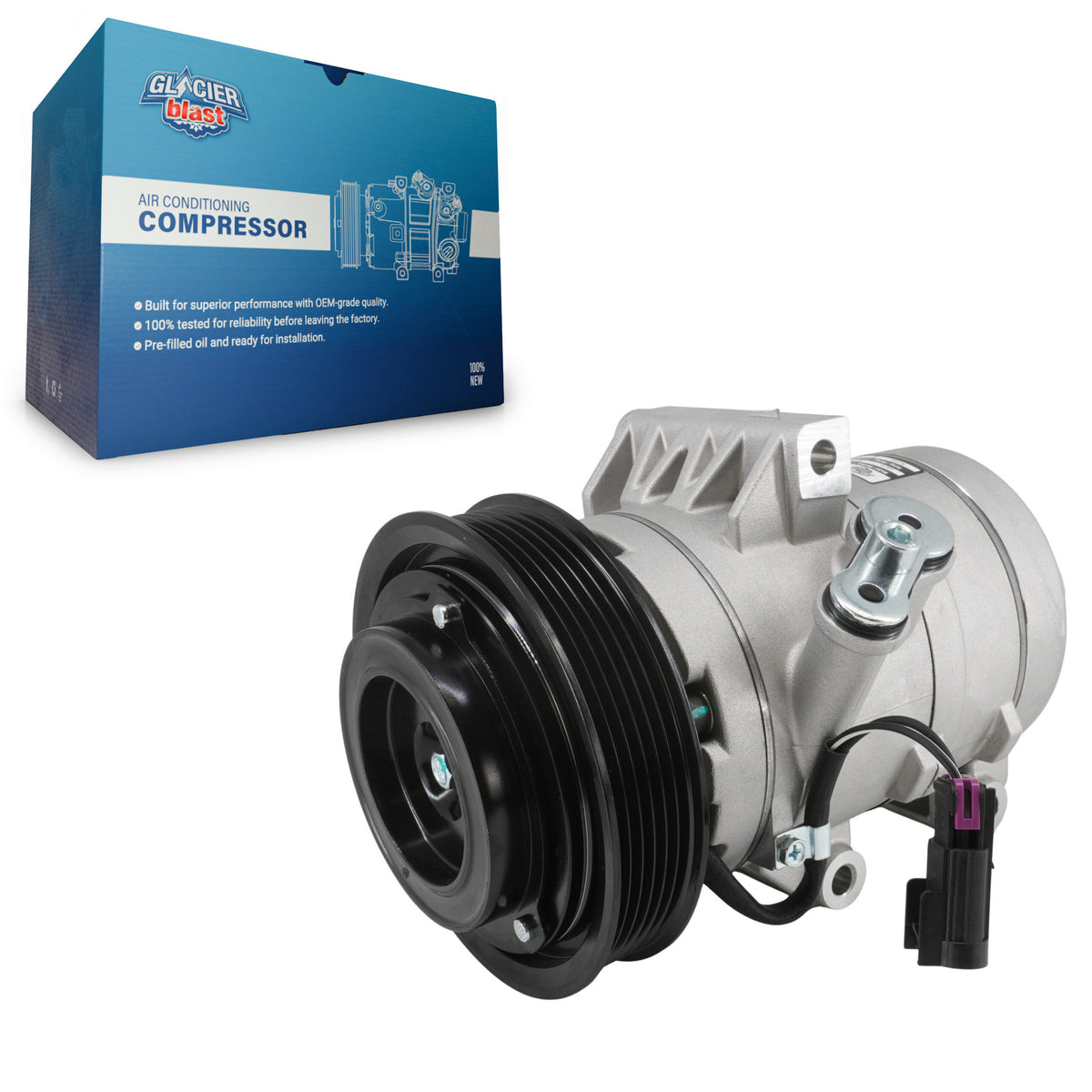 Compresseur AC avec embrayage pour Ford Fusion Mercury Milan