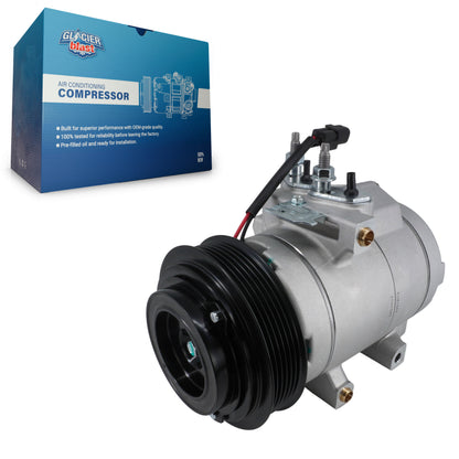 Compresseur AC avec pour Ford F-350 Super Duty F-250 F-450 F-550 F-650 F-750 F-59