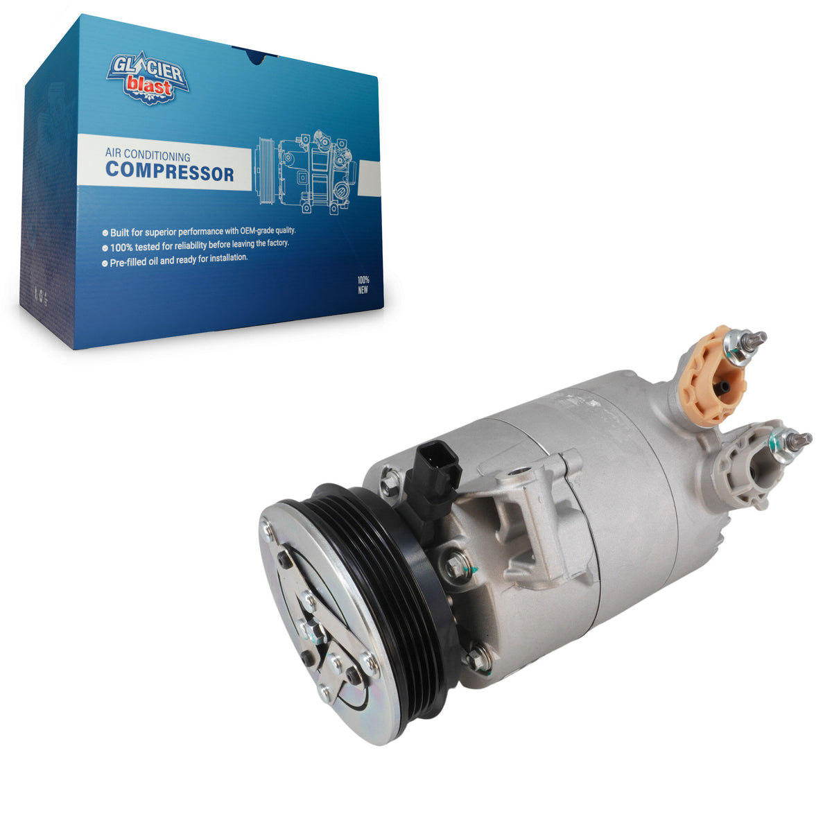 Compresseur AC avec embrayage pour Ford Escape Focus Transit Connect
