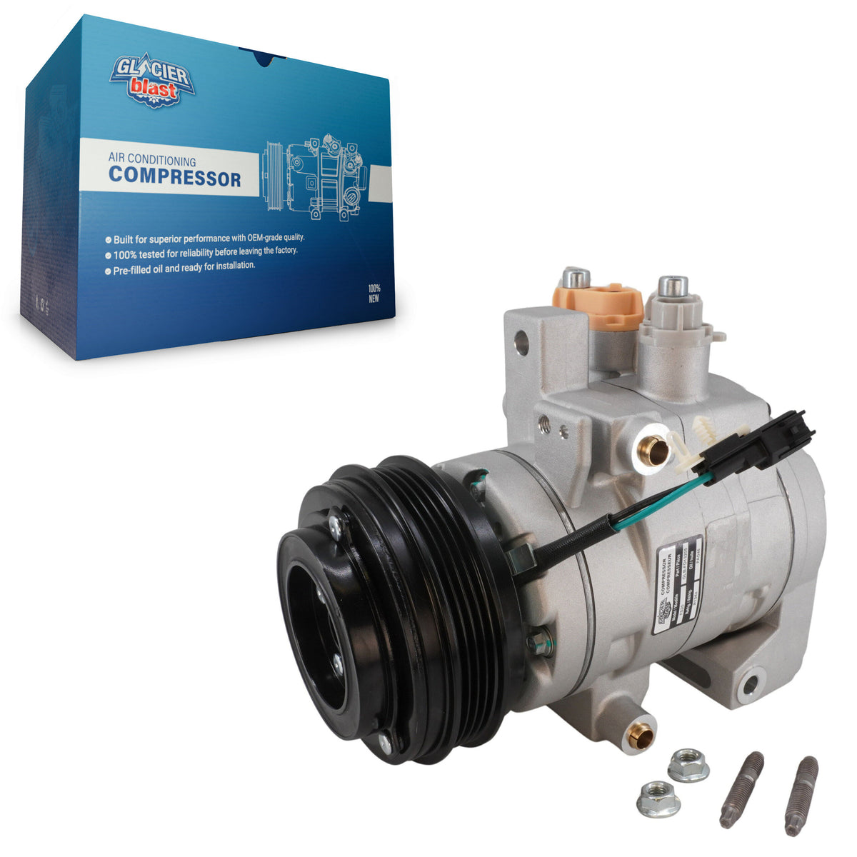 Compresseur AC avec embrayage pour Ford F-150 5.0L GLB-FD13205