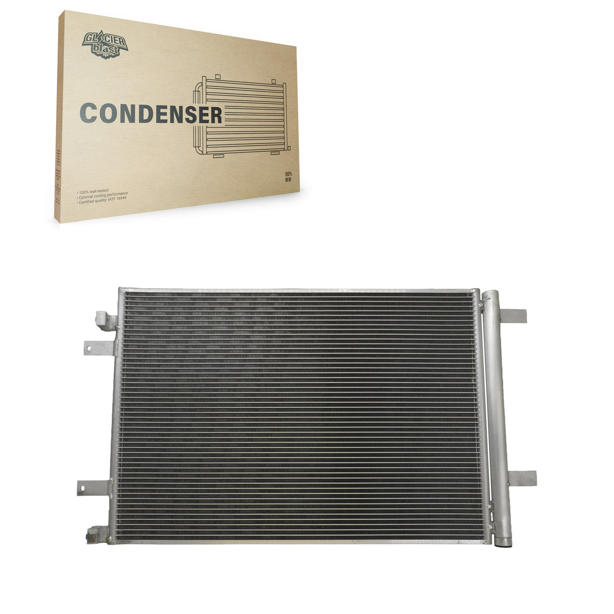 Climatiseur Condenseur AC pour Ford F-350 Super Duty F-250 F-450 F-550