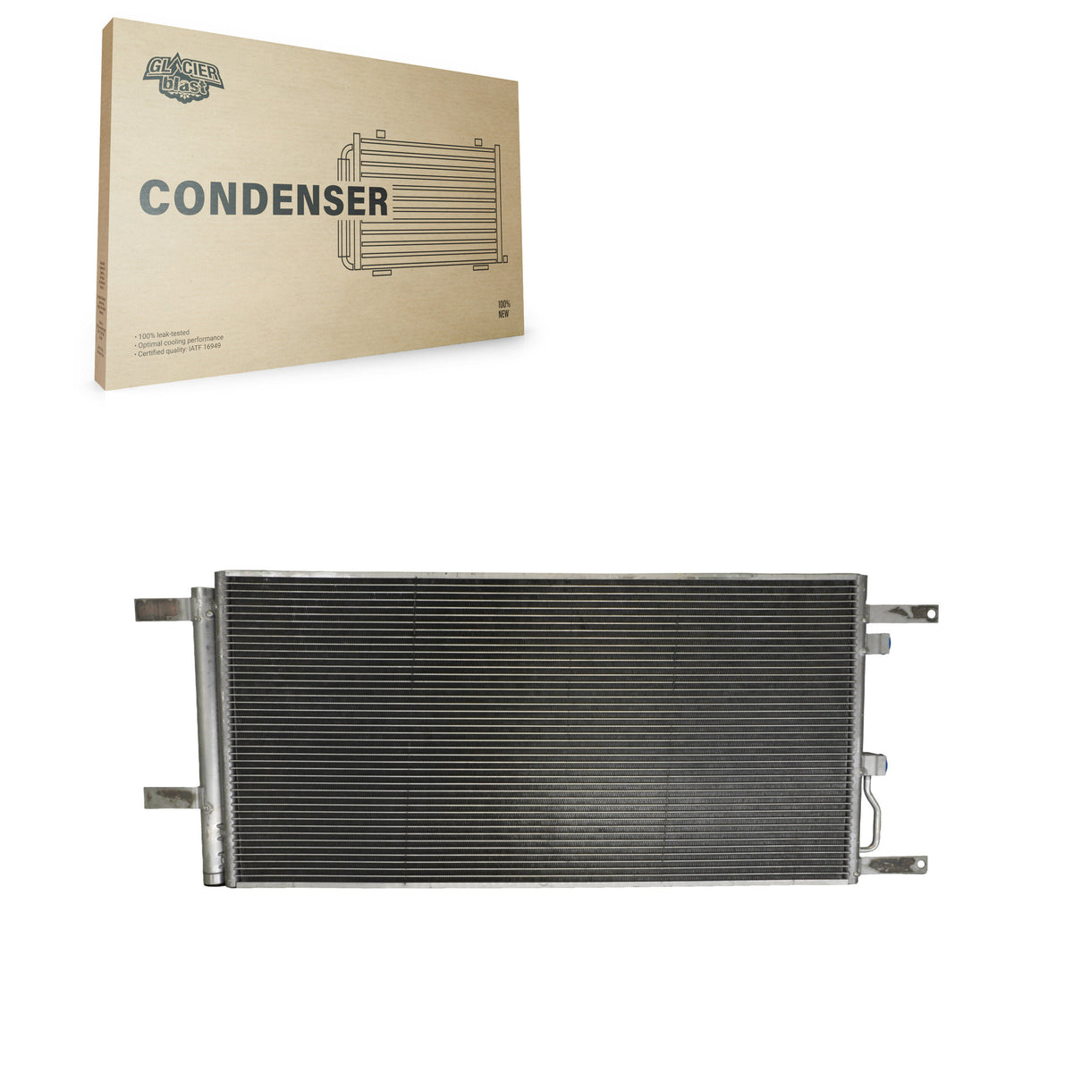 Condenseur AC pour 2017-2022 Ford F-350 Super Duty F-250 F-450 F-550 6,7L