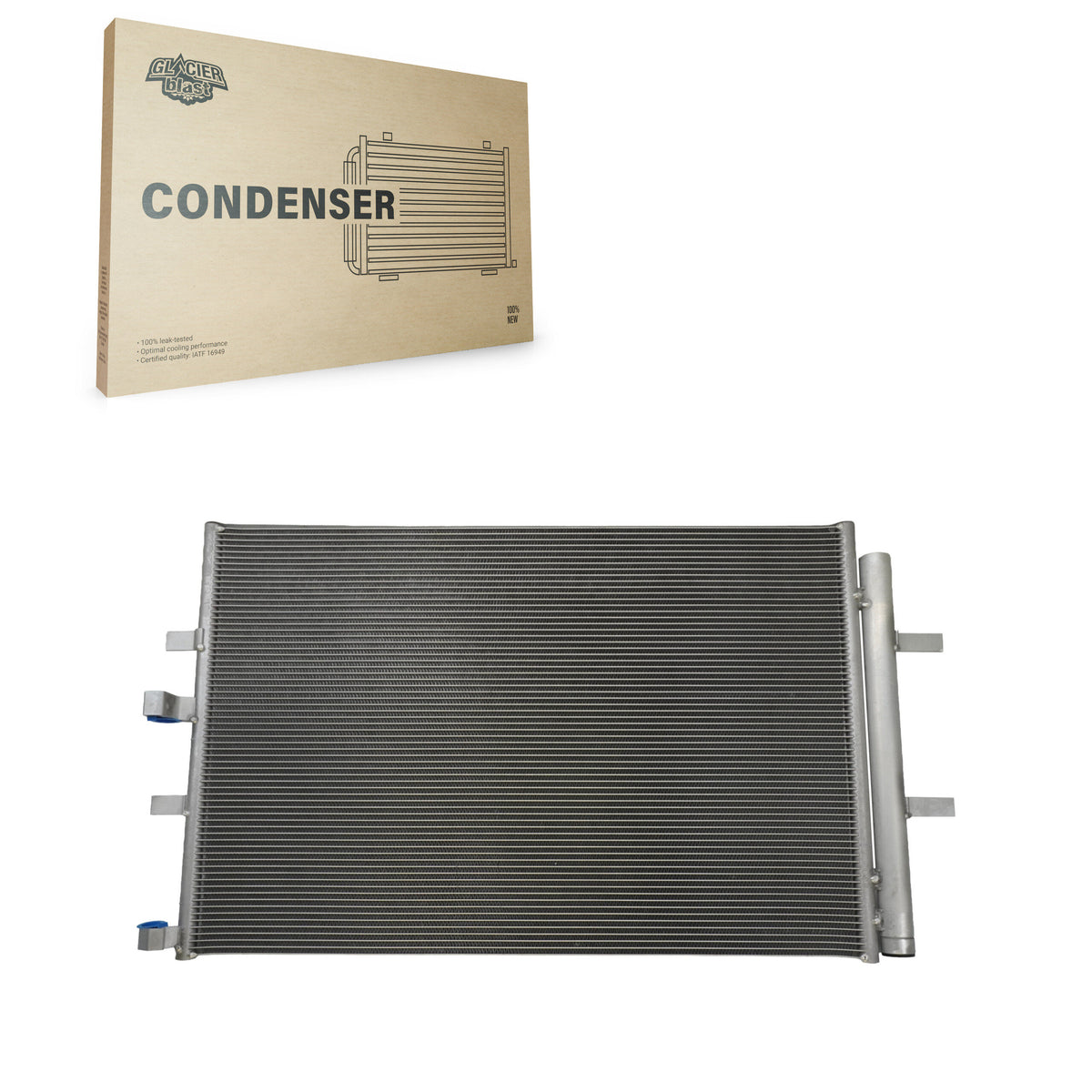 Condenseur AC pour Ford Transit-250 Transit-350 Transit-150 HD E-Transit