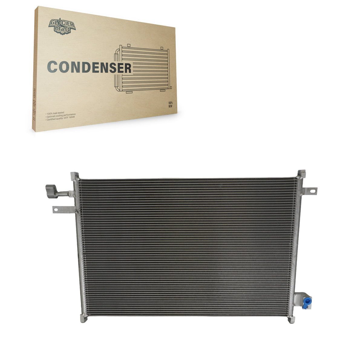 Climatiseur Condenseur AC pour 2005-2009 Ford Mustang GLB-FD3362