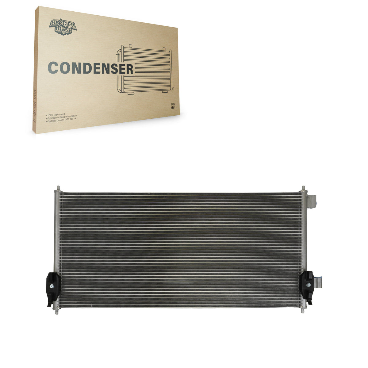 Climatiseur Condenseur AC pour Ford Transit Connect 2010-2013 GLB-FD3876