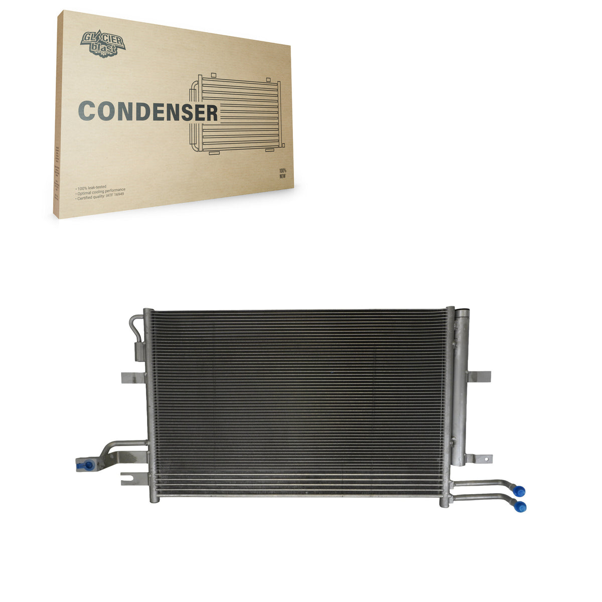 Climatiseur Condenseur AC pour Ford Flex Lincoln MKT MKS GLB-FD4241