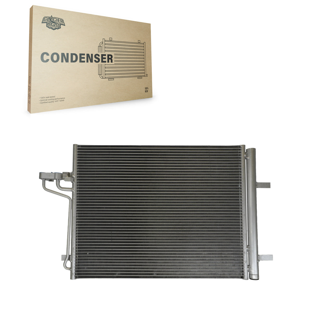 Climatiseur Condenseur AC pour Ford Focus Transit Connect GLB-FD4724