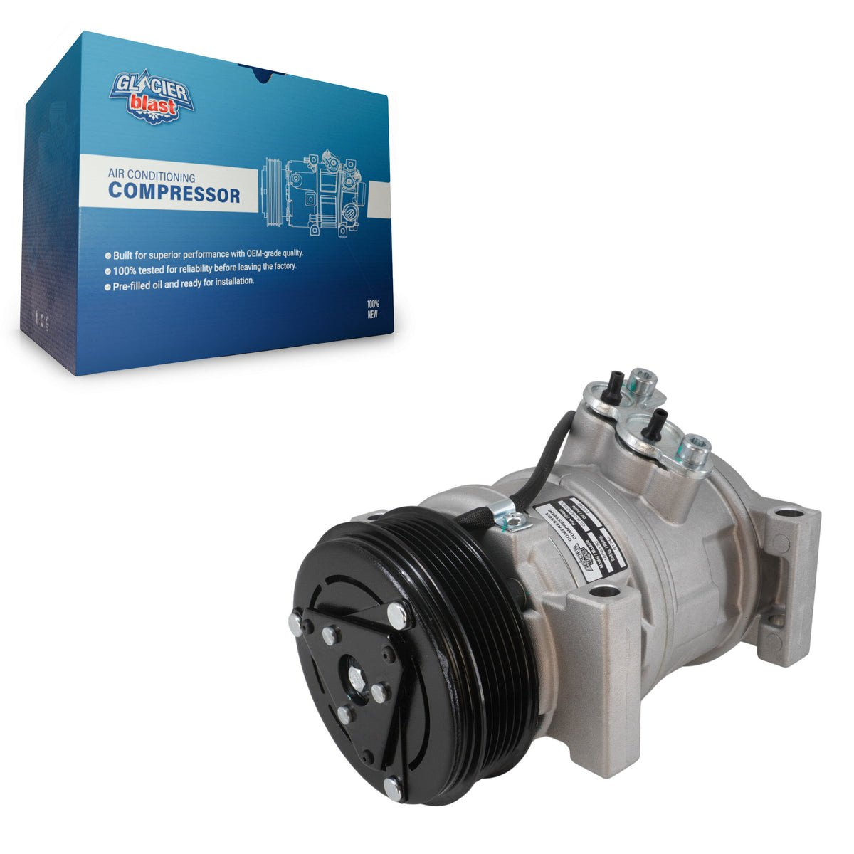 Compresseur AC pour GMC Chevrolet Sierra 1500 Silverado 2500 HD 3500 Express 4500