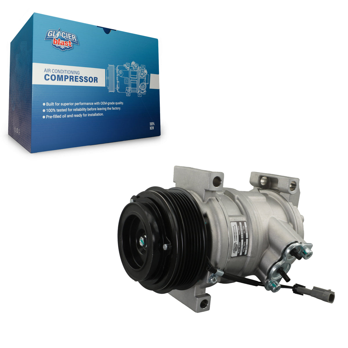 Compresseur AC avec pour GMC Chevrolet Sierra 2500 HD Silverado Savana 3500 Express