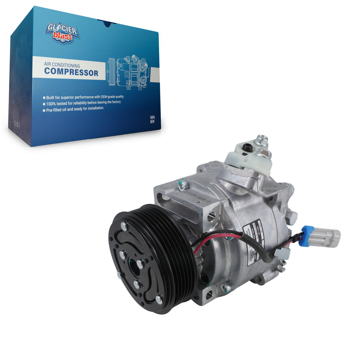 Compresseur AC pour Chevrolet Sonic 1.8L avec diamètre de poulie de 95mm