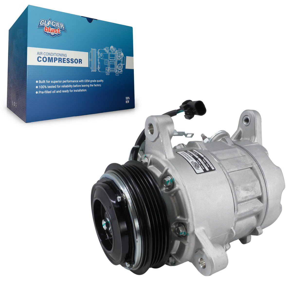 Compresseur AC pour GMC Chevrolet Sierra 1500 Silverado 2500 HD 3500 Yukon Tahoe