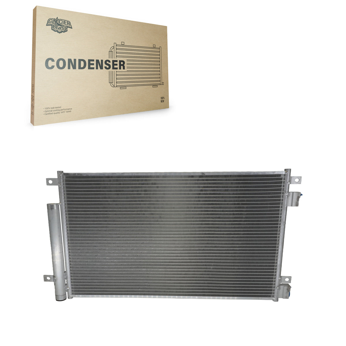 Climatiseur Condenseur AC pour Chevrolet Spark 2016-2022 GLB-GM30025