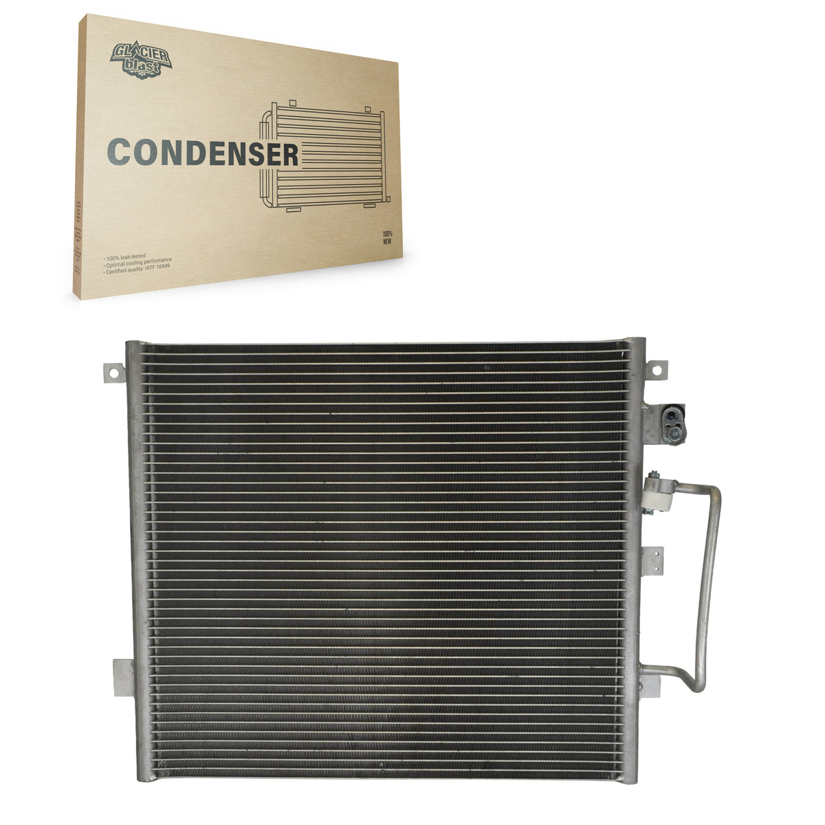 Condenseur AC pour Chevrolet Colorado GMC Canyon Isuzu i-280 i-350 i-290 i-370