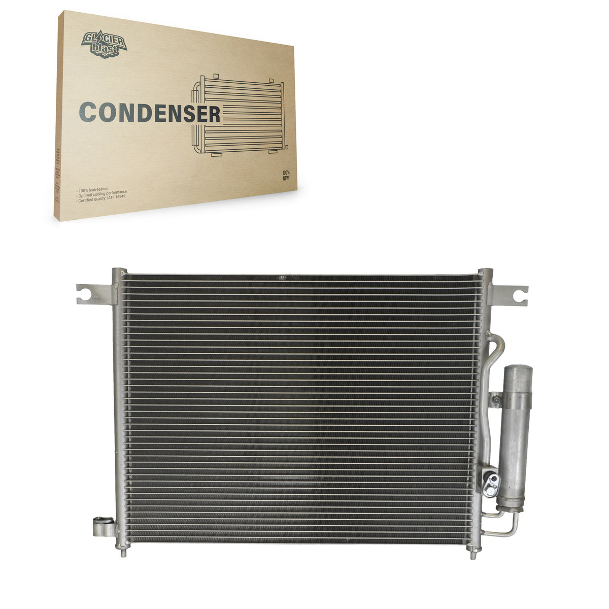 Condenseur AC pour Chevrolet Pontiac Wave Aveo Aveo5 Suzuki Swift+ Vague5