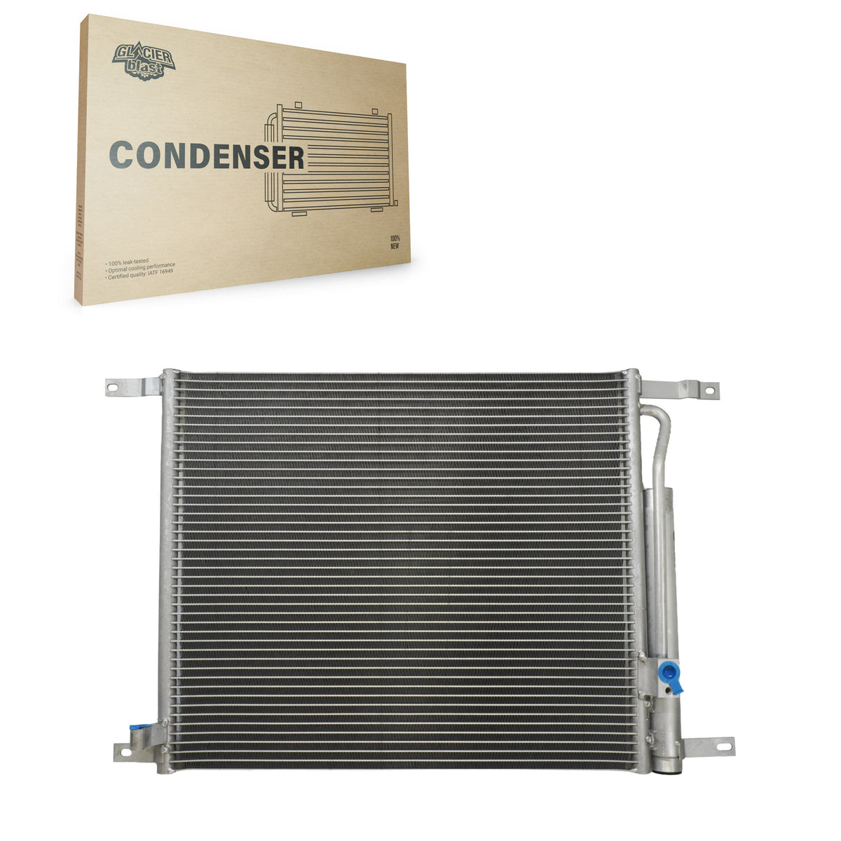 Climatiseur Condenseur AC pour Chevrolet Aveo5 Aveo Pontiac G3 Wave GLB-GM3877