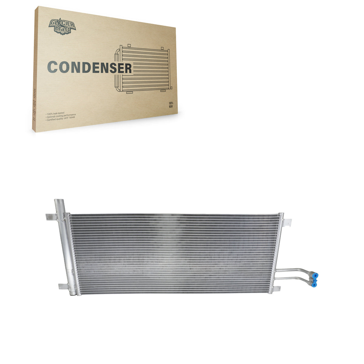 Condenseur AC pour 2014-2018 GMC Sierra 1500 Chevrolet Silverado 4.3L GLB-GM4282