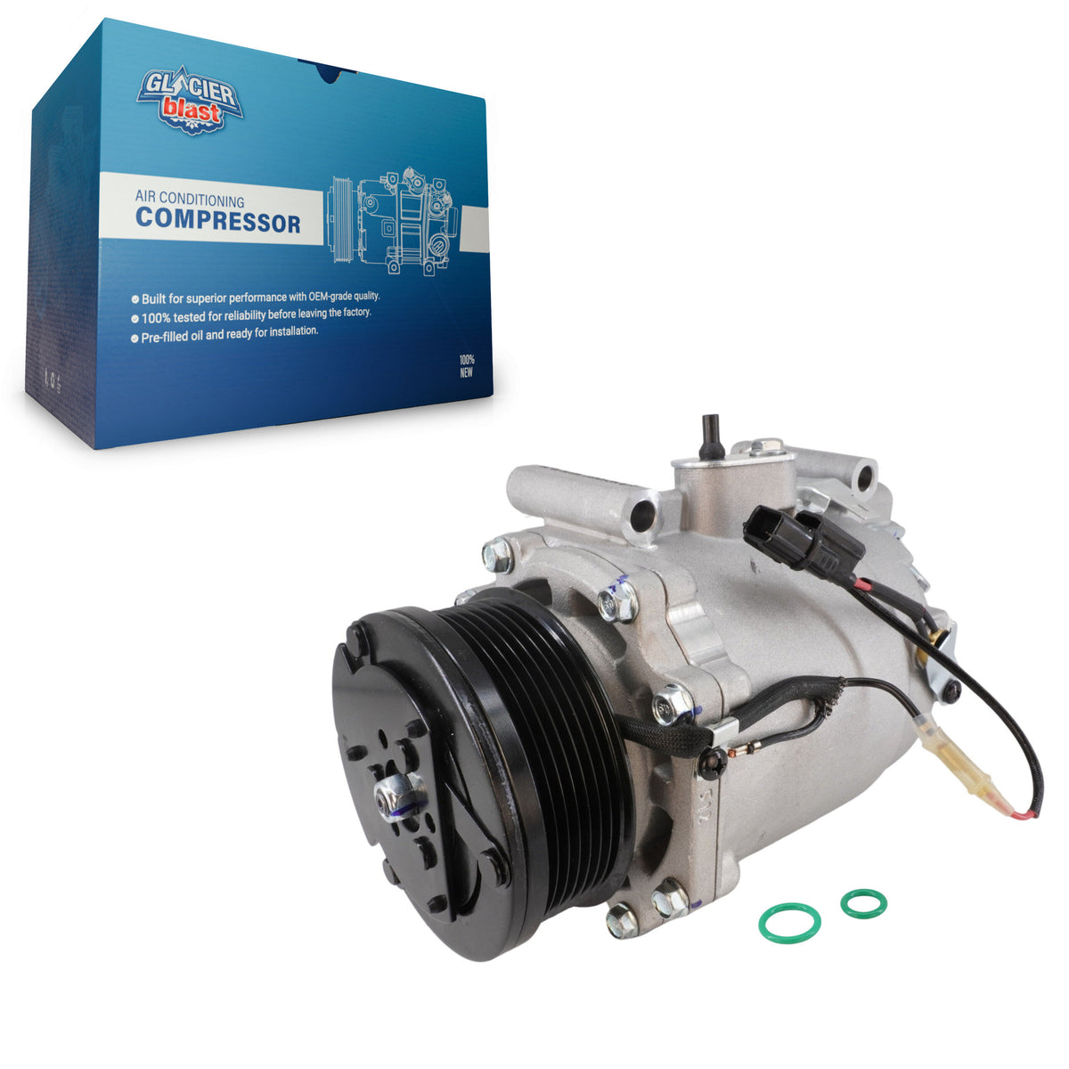Compresseur de climatisation AC avec embrayage pour Honda Civic Acura CSX 2.0L 2006-2011