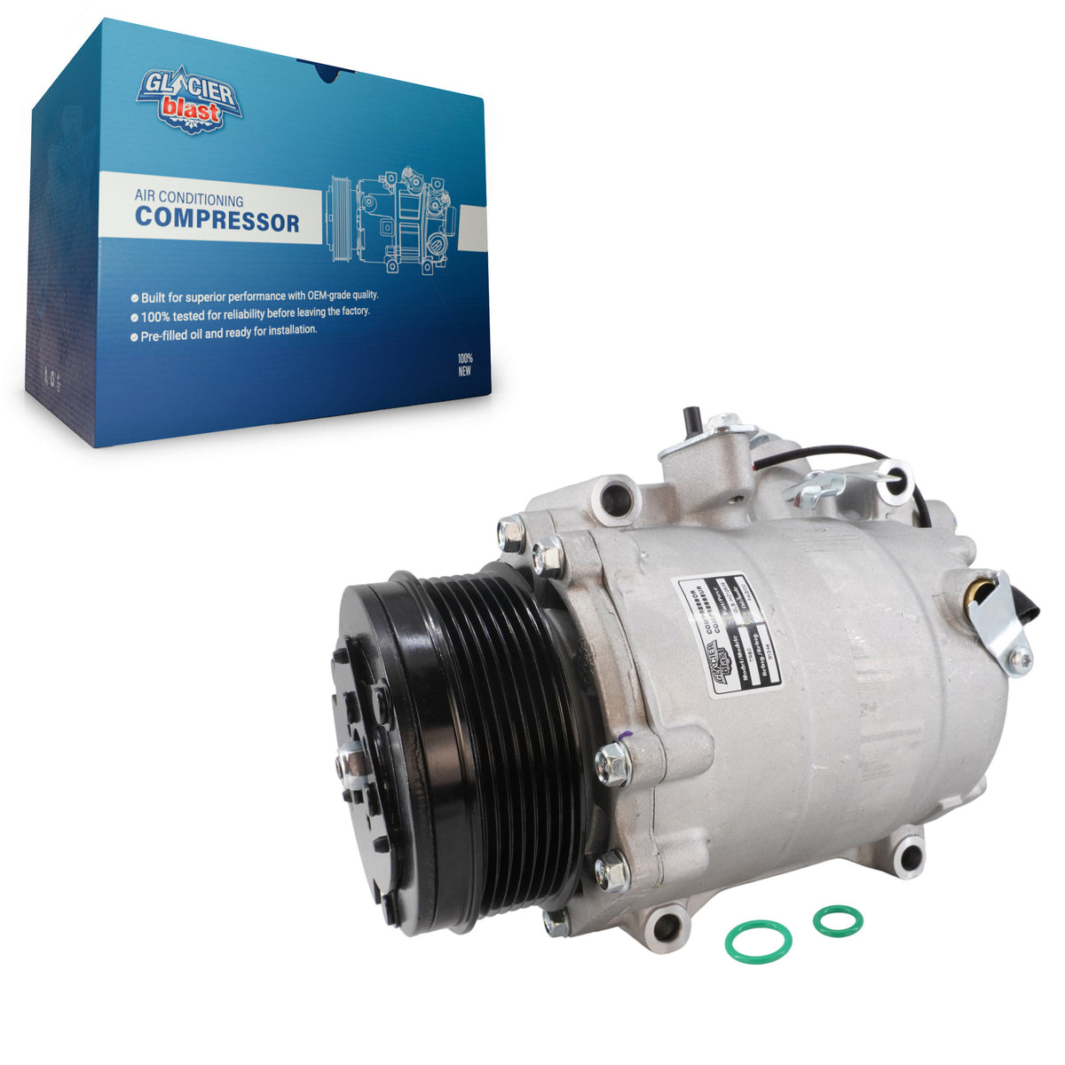Climatiseur Compresseur AC avec embrayage pour Honda Civic CR-V Acura RDX