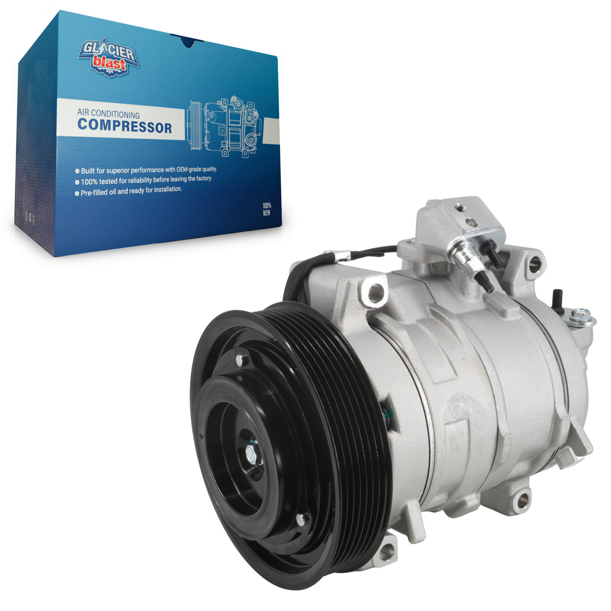 Compresseur AC avec embrayage pour Honda Accord Crosstour 2.4L