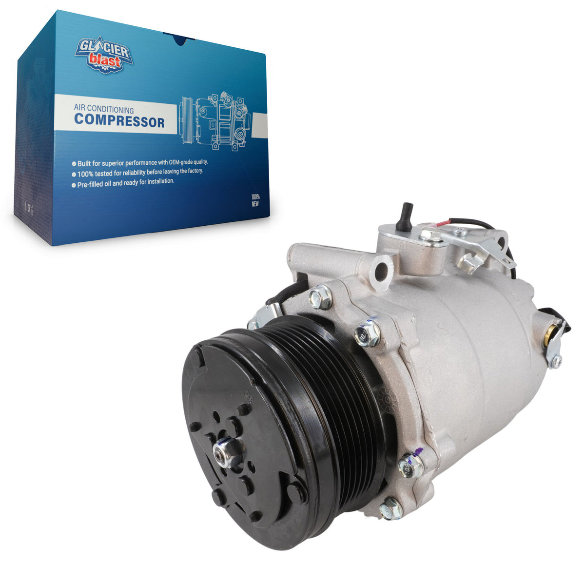 Compresseur AC avec embrayage pour Honda CR-V Acura ILX 2.4L