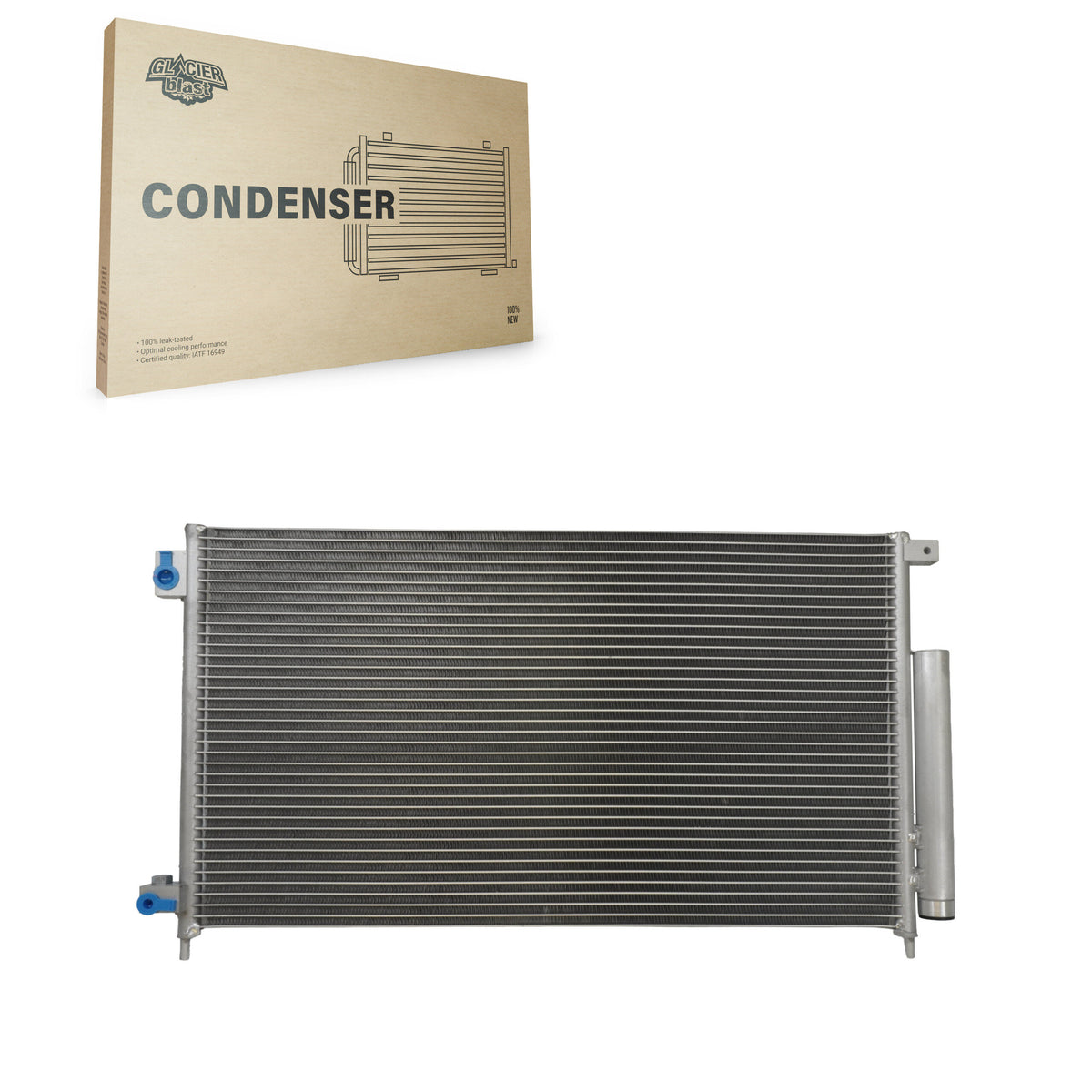 Climatiseur Condenseur AC pour 2003-2007 Honda Accord Sedan GLB-HO3086