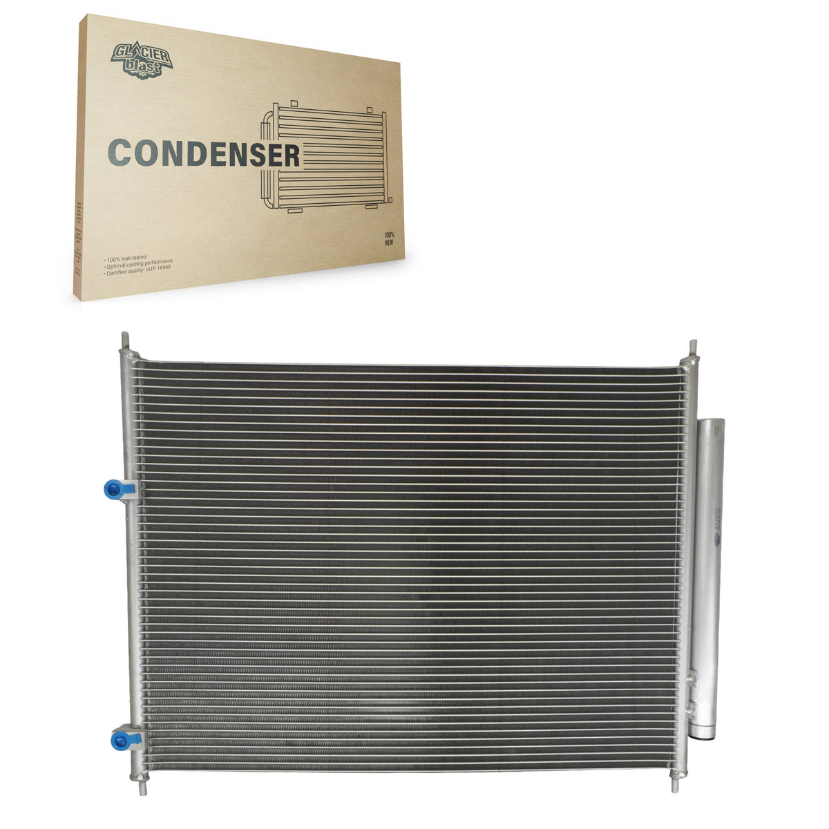 Climatiseur Condenseur AC pour Honda Ridgeline 2006-2014 GLB-HO3506