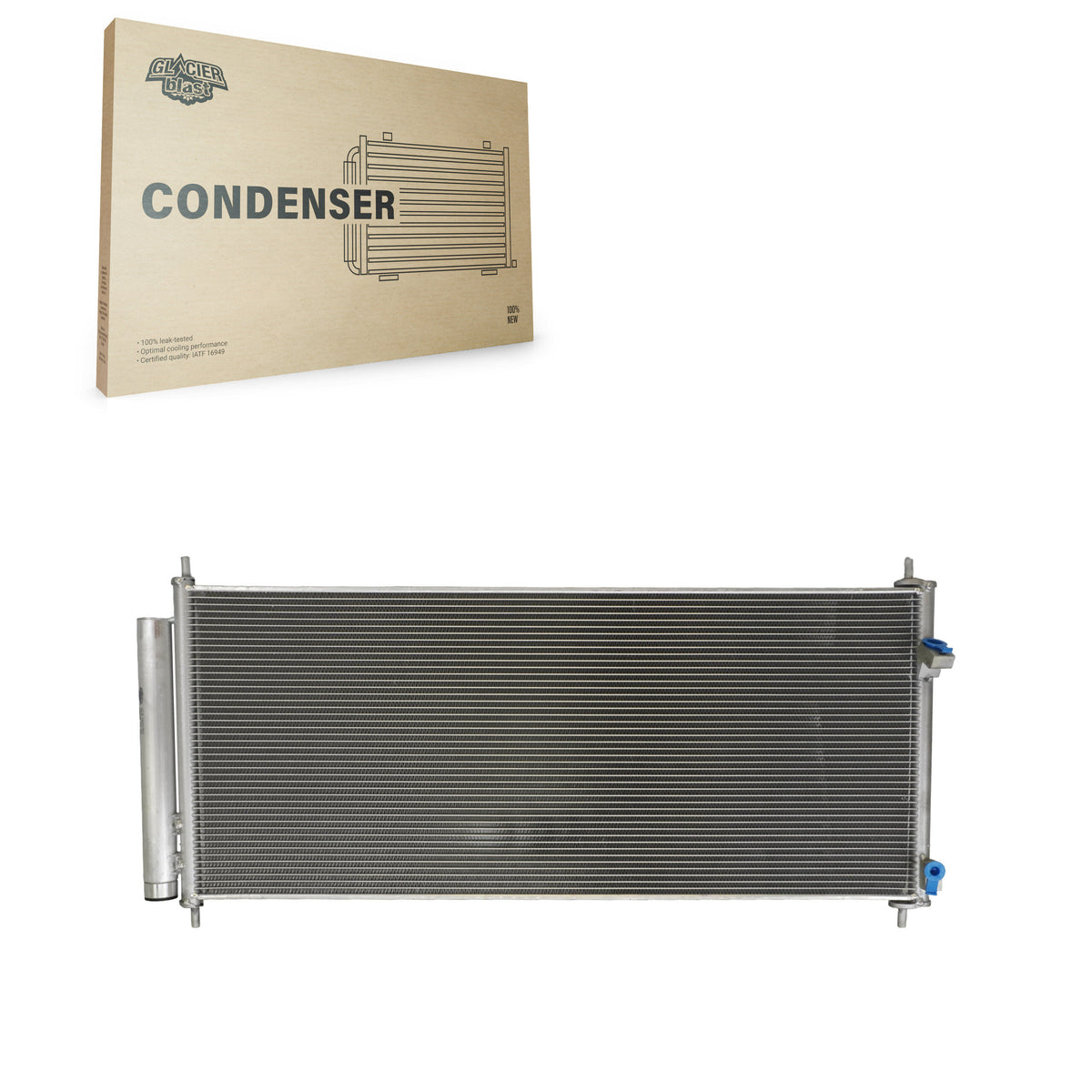 Climatiseur Condenseur AC pour Honda Fit 2009-2014 GLB-HO3783