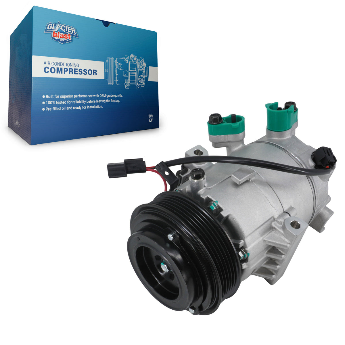 Compresseur AC avec embrayage pour Hyundai Elantra 2.0L 2017-2020
