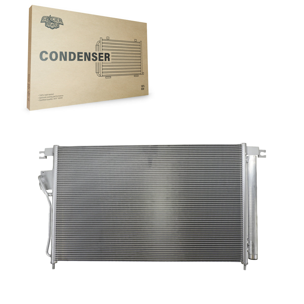 Climatiseur Condenseur AC pour Hyundai Santa Fe 2007-2009 GLB-HY3576