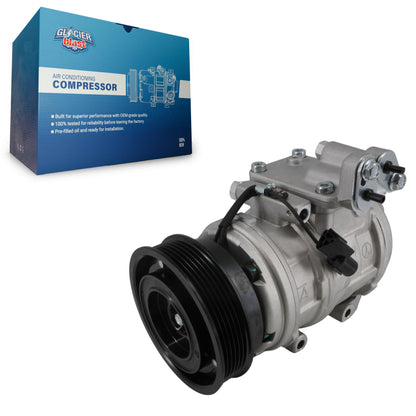 Compresseur AC avec embrayage pour 2007-2012 Kia Rondo 2.4L avec 10PA17C GLB-KA12876