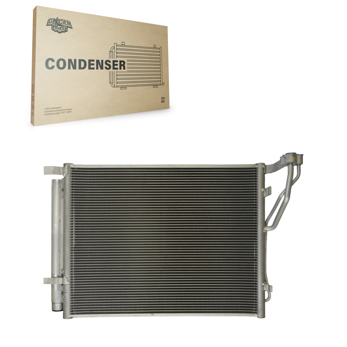 Climatiseur Condenseur AC pour Kia Optima GLB-KA30019