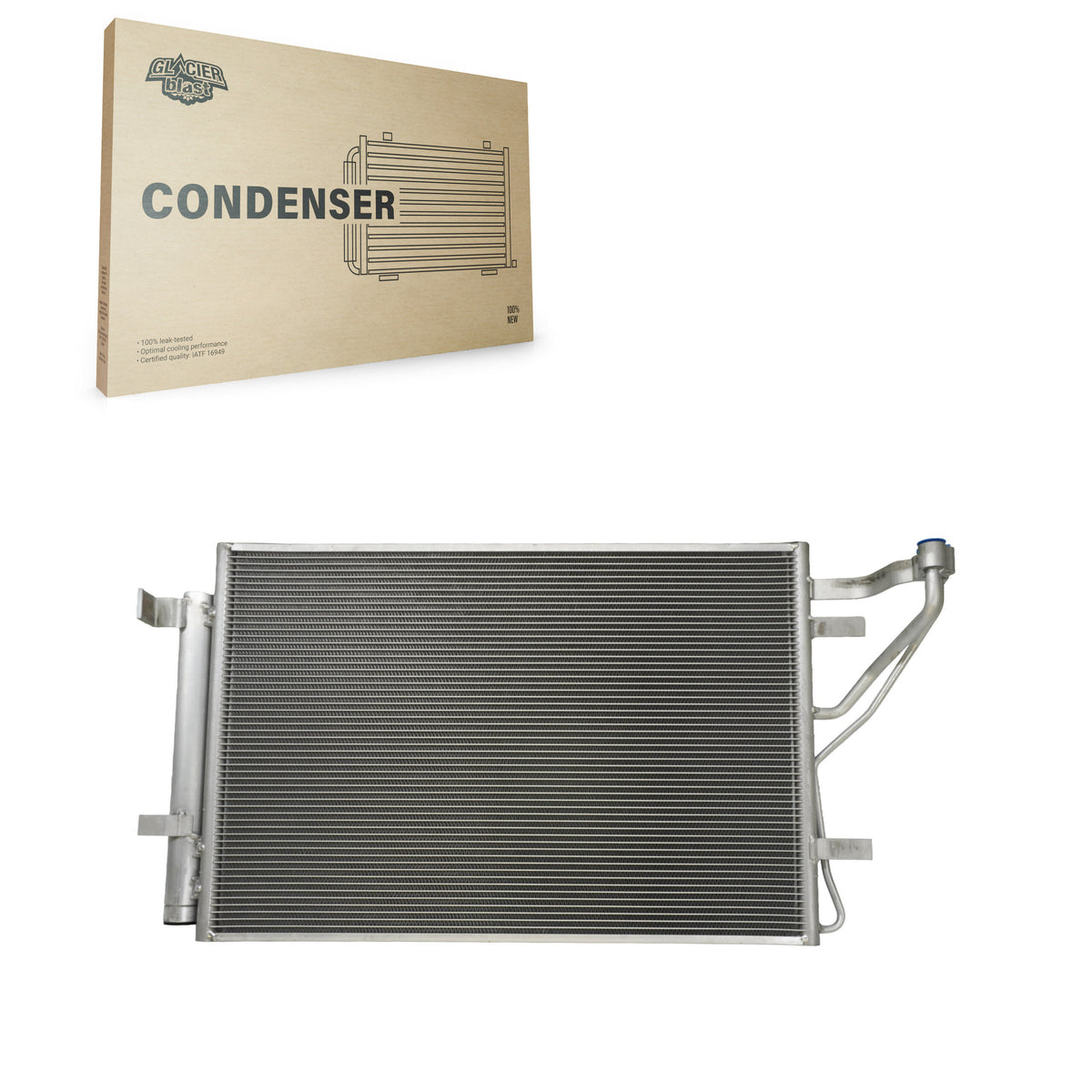 Climatiseur Condenseur AC pour Kia Forte Koup Forte5 GLB-KA3795